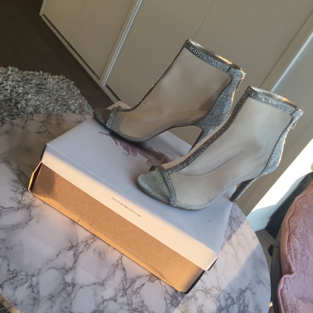 Jessica simpson open toe heels